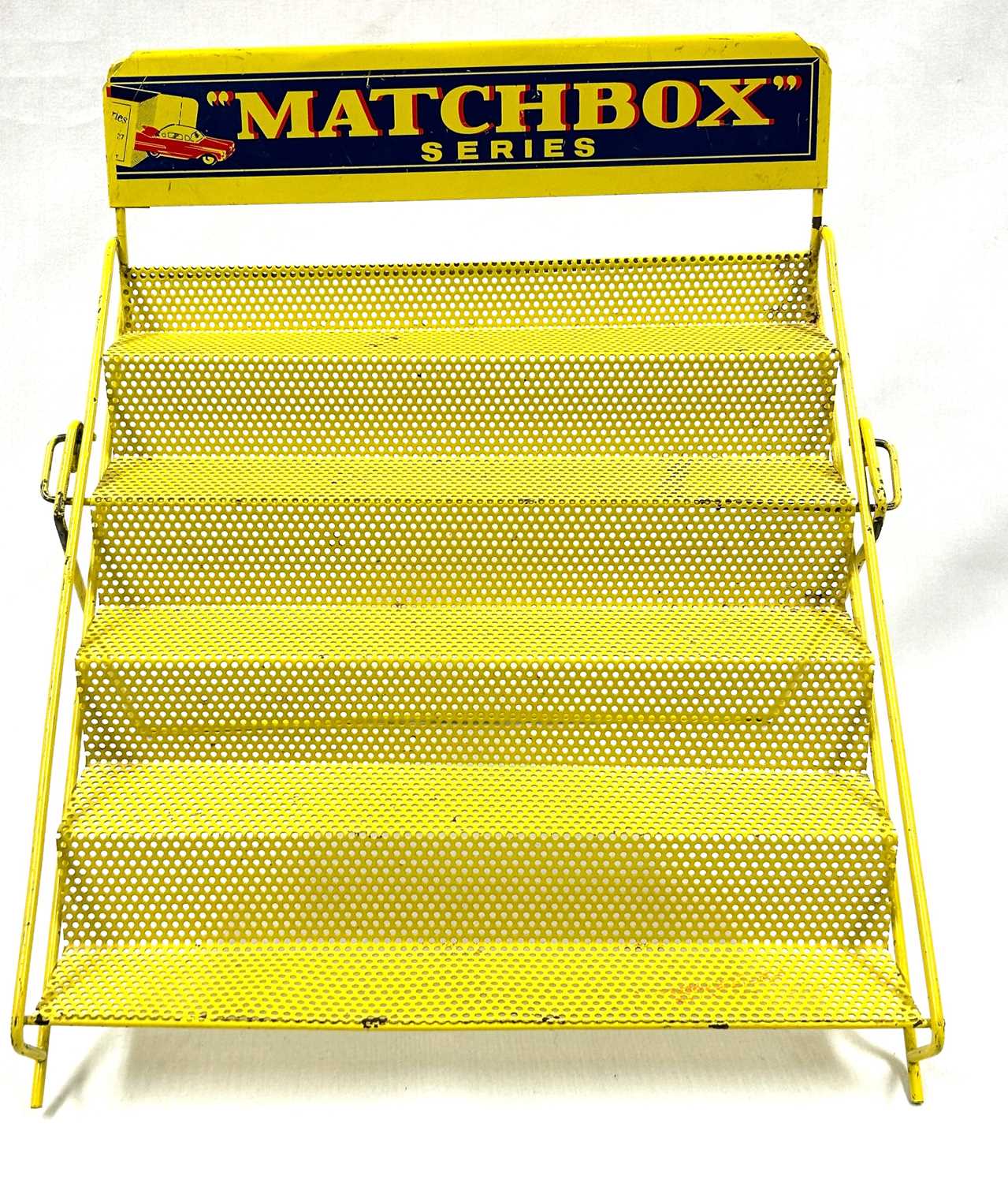 Lot 548 - Matchbox Regular Wheels Canadian Market 1960/1961 Issue Retailers Counter Shop Window Display Stand