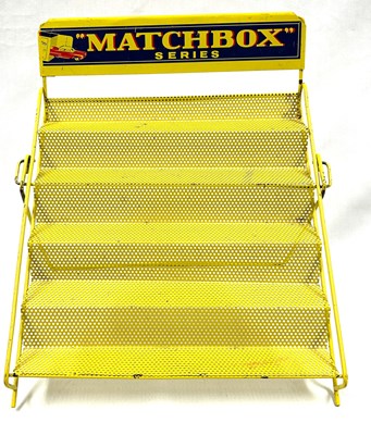 Lot 548 - Matchbox Regular Wheels Canadian Market 1960/1961 Issue Retailers Counter Shop Window Display Stand