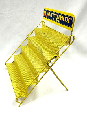 Lot 548 - Matchbox Regular Wheels Canadian Market 1960/1961 Issue Retailers Counter Shop Window Display Stand