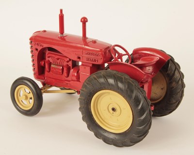 Lot 627 - Matchbox Early Moko Lesney Toys Large Scale Massey Harris Tractor With Original Box