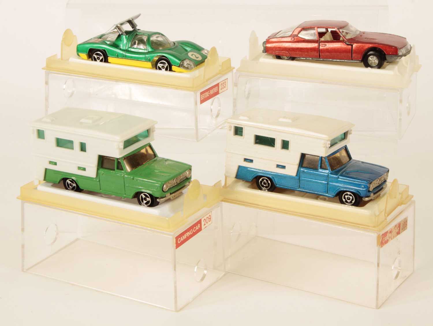 Lot 648 - Majorette Group of 4 x 1970's Issue Models