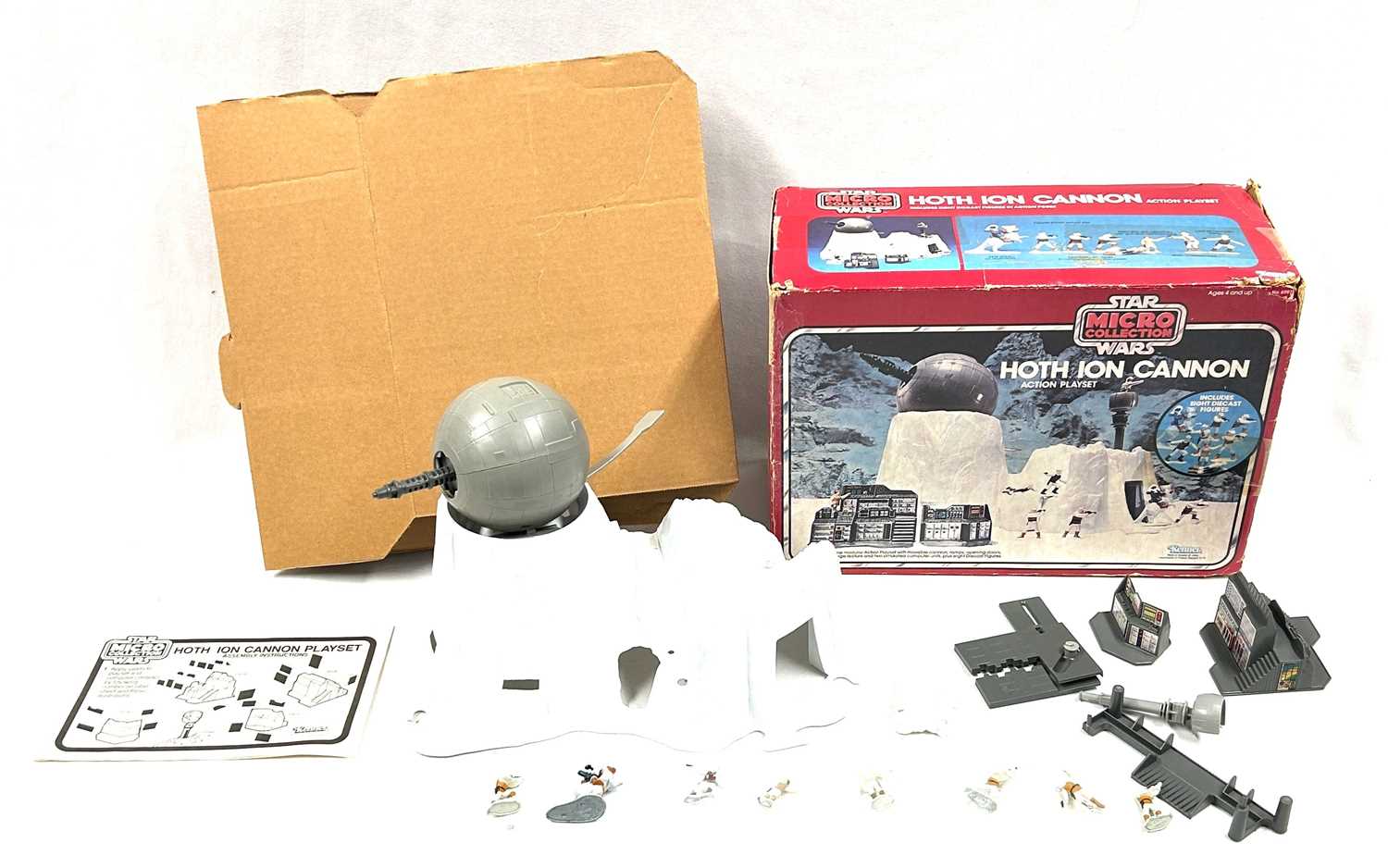 Lot 170 - Kenner Star Wars vintage Micro Collection Hoth Ion Cannon play-set MIB