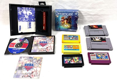 Lot 47 - Assorted Retro Video Games x 9