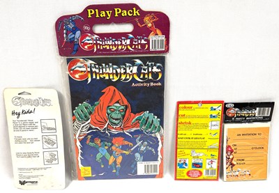 Lot 242 - Thundercats vintage 1980's Stationary sets x 4