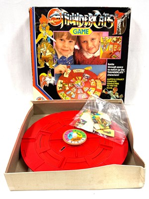 Lot 245 - Thundercats vintage 1980's Pinball Machine, Games and Puzzles x 4