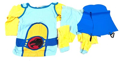 Lot 250 - D Dekker Toys Thundercats vintage 1980's Lion-O Playsuit & Target Game.