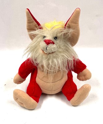 Lot 251 - Thundercats vintage 1980's Snarf Plush Toy, Good Plus approx 28cm tall.