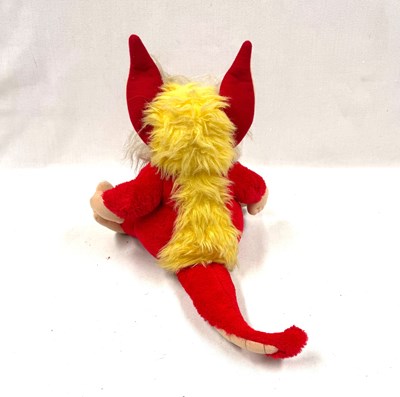 Lot 251 - Thundercats vintage 1980's Snarf Plush Toy, Good Plus approx 28cm tall.