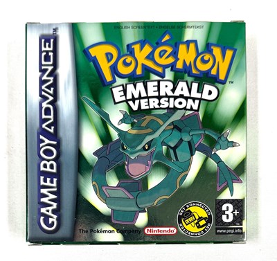 Lot 313 - Nintendo Game Boy Pokemon Emerald Version boxed with Inserts