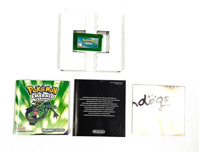 Lot 313 - Nintendo Game Boy Pokemon Emerald Version boxed with Inserts