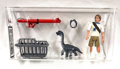 Lot 284 - Kenner Jurassic Park Tim Murphy figure series 1 UKG graded 85%