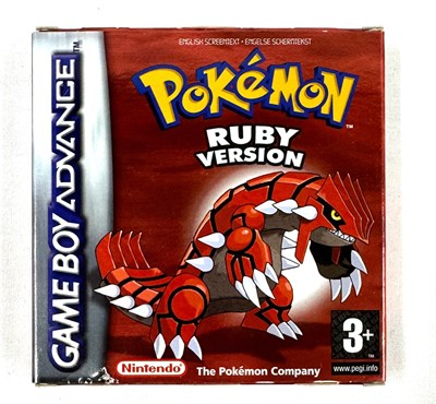Lot 314 - Nintendo Game Boy Pokemon Ruby Version with Inserts