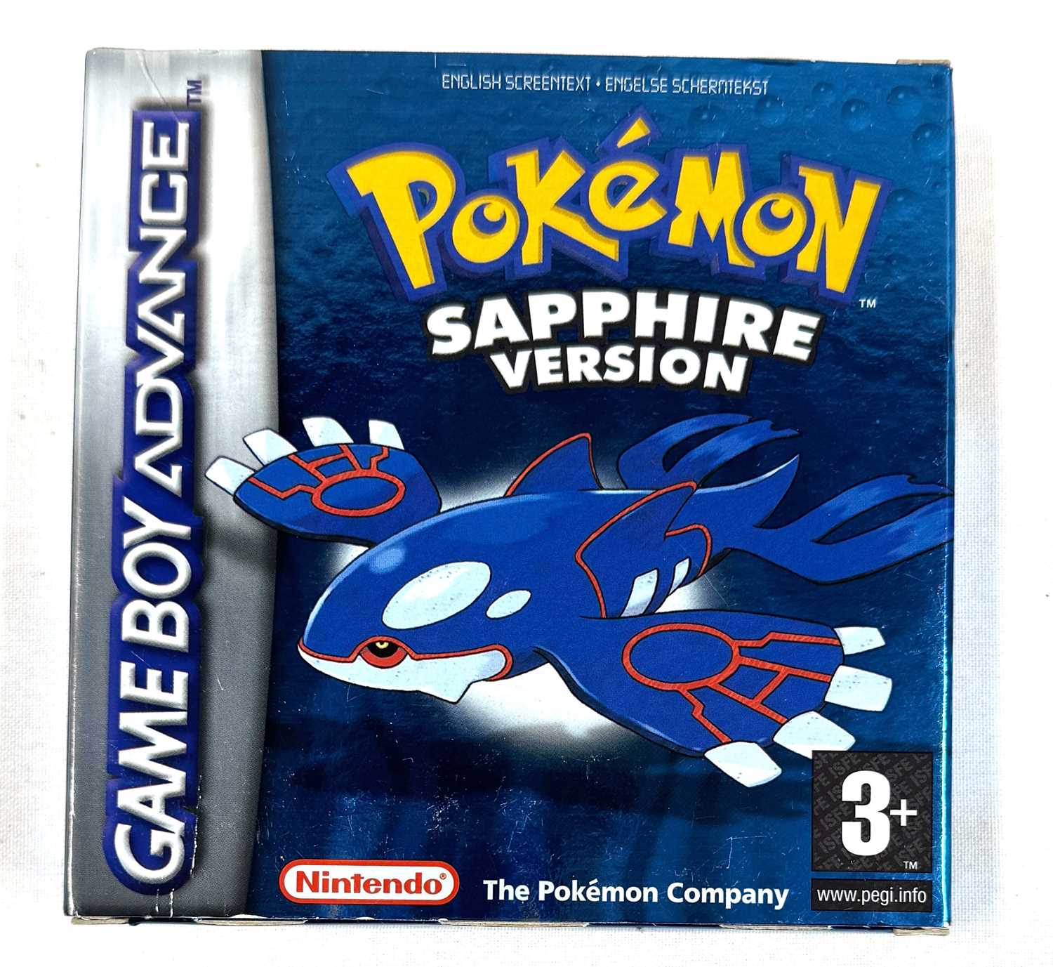 Lot 315 - Nintendo Game Boy Pokemon Sapphire Version with Inserts