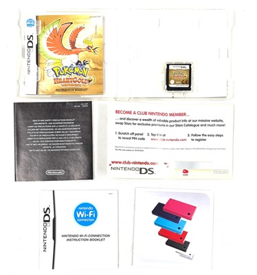 Lot 318 - Nintendo Game Boy Pokemon Heart Gold Version with Inserts