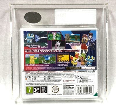 Lot 310 - Nintendo 3DS Pokemon Y UK Version 2013 - UKG Graded 90+ Mint Gold Uncirculated