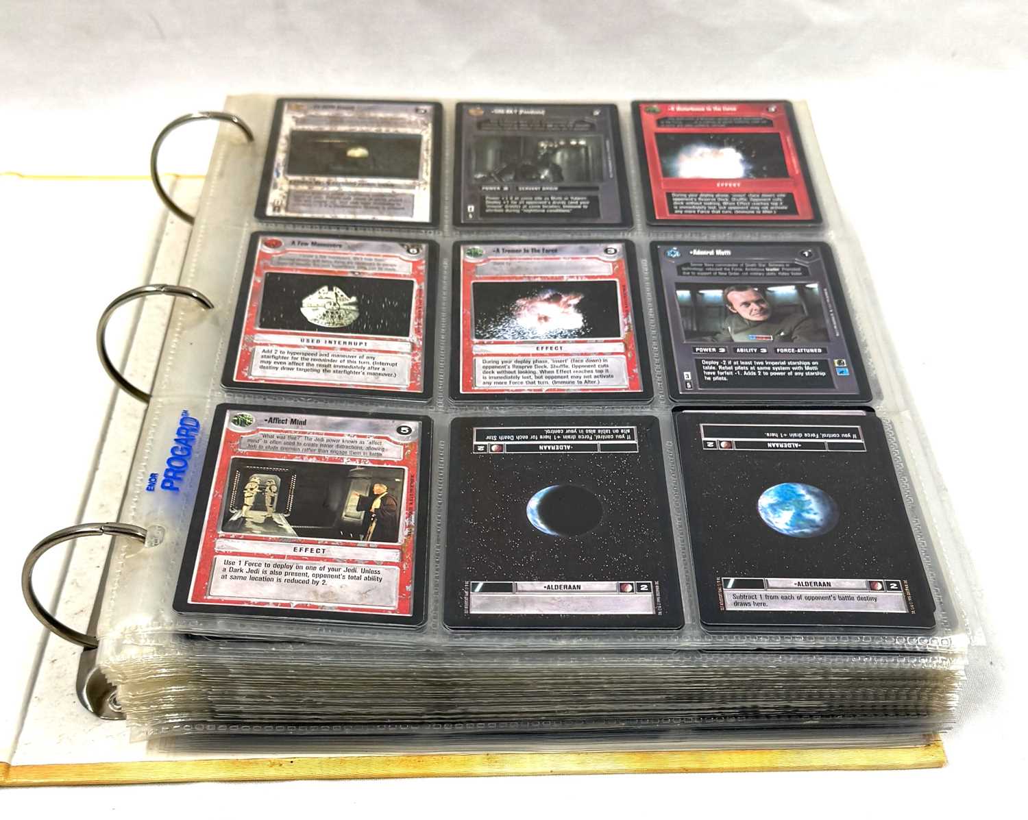 Lot 294 - Large quantity of Star Wars Decipher CCG Cards (750+)