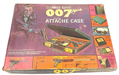 Lot 356 - Multiple Toy Makers vintage James Bond 007 Secret Agent Shooting Attache' Case MIB