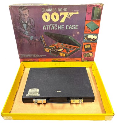 Lot 356 - Multiple Toy Makers vintage James Bond 007 Secret Agent Shooting Attache' Case MIB