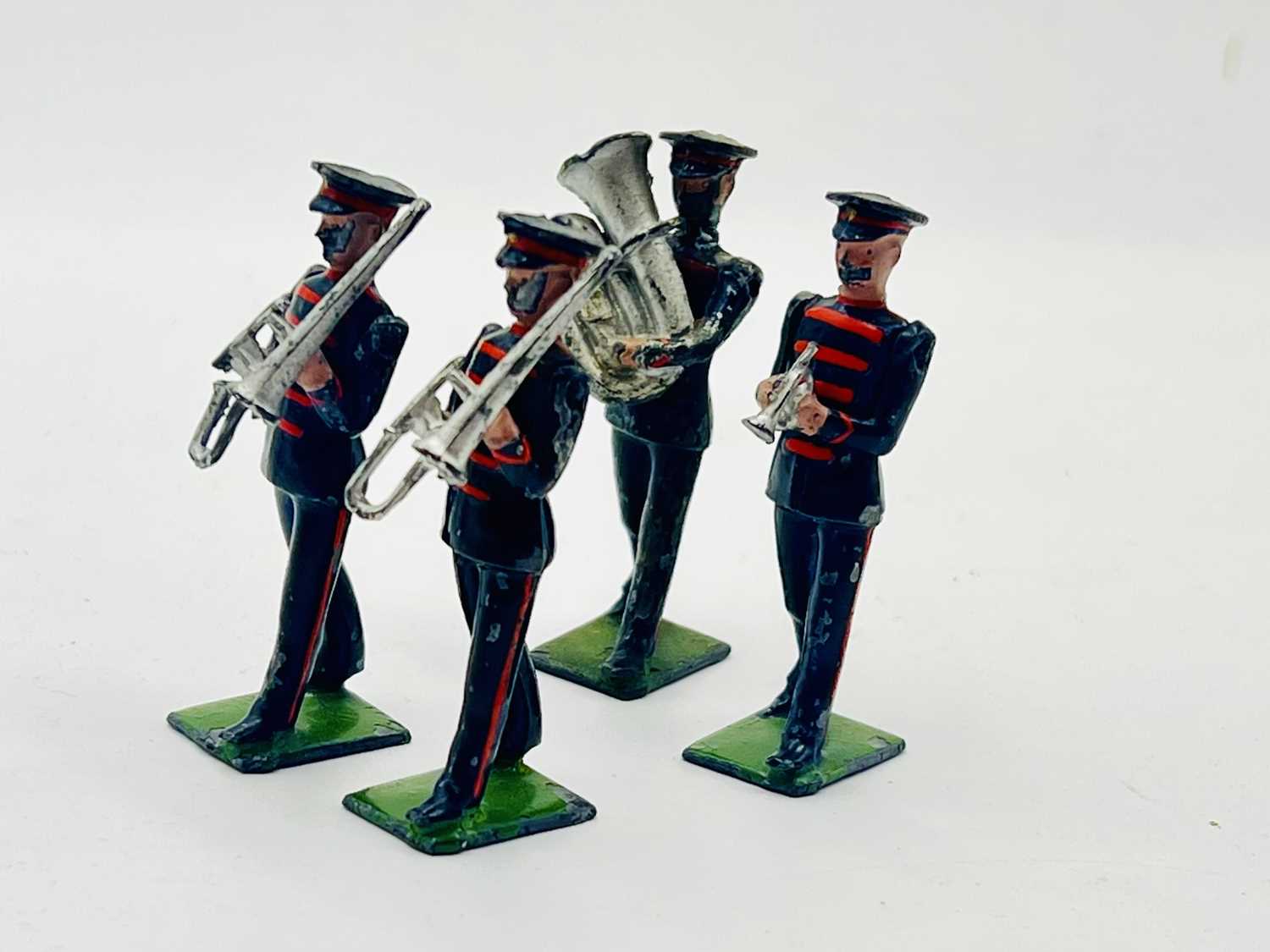 Lot 73 - Britains - From Set 1317 - Salvation Army Band, [1934 Version] in Blue