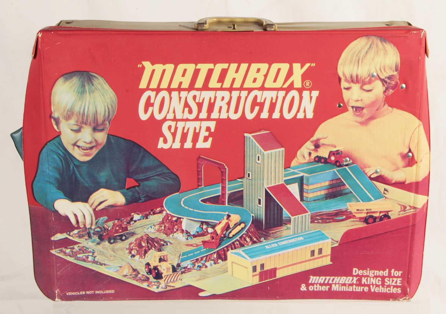Lot 649 - Matchbox King Size Construction Site Play