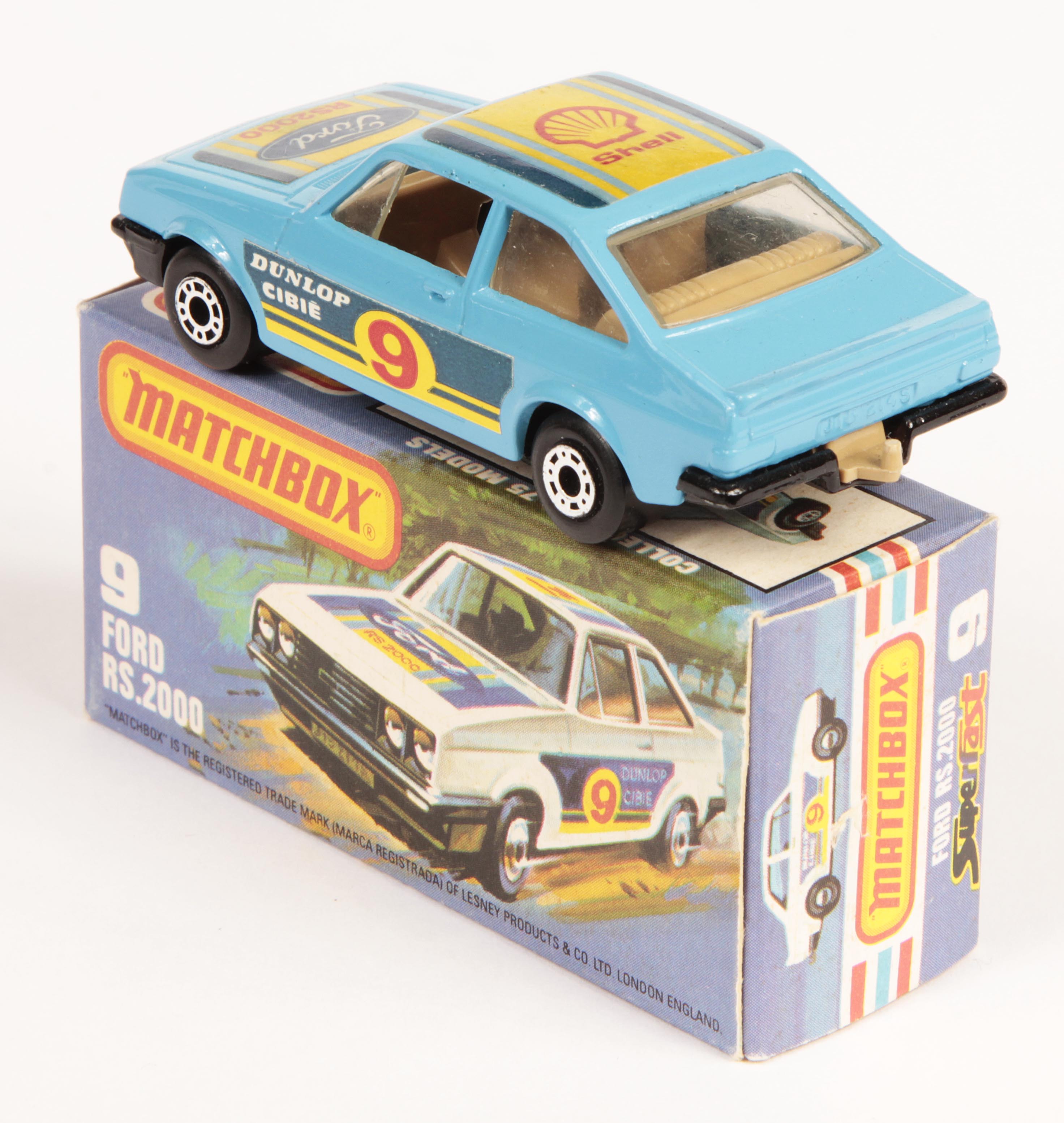 Voiture Miniature Matchbox Superfast Ford A 1979 - Échelle 1:55, Occasion En Très Bon état