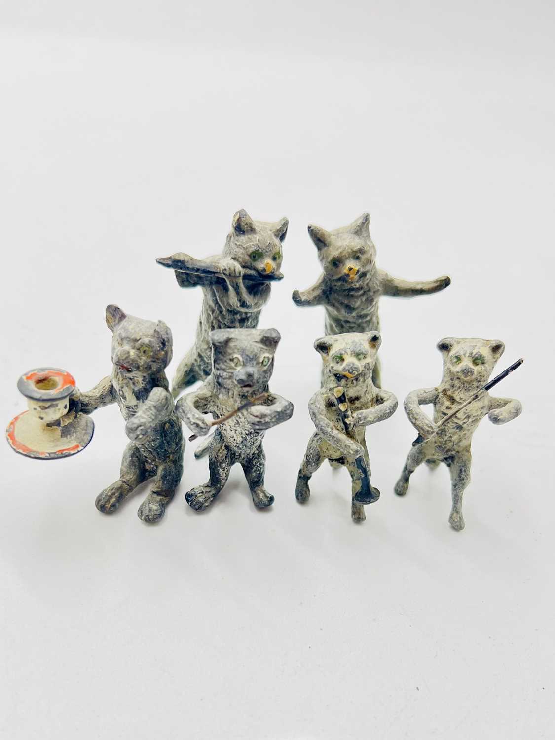Lot 245 - Heyde - Katze-Musikkapelle [Cat Musical Band]
