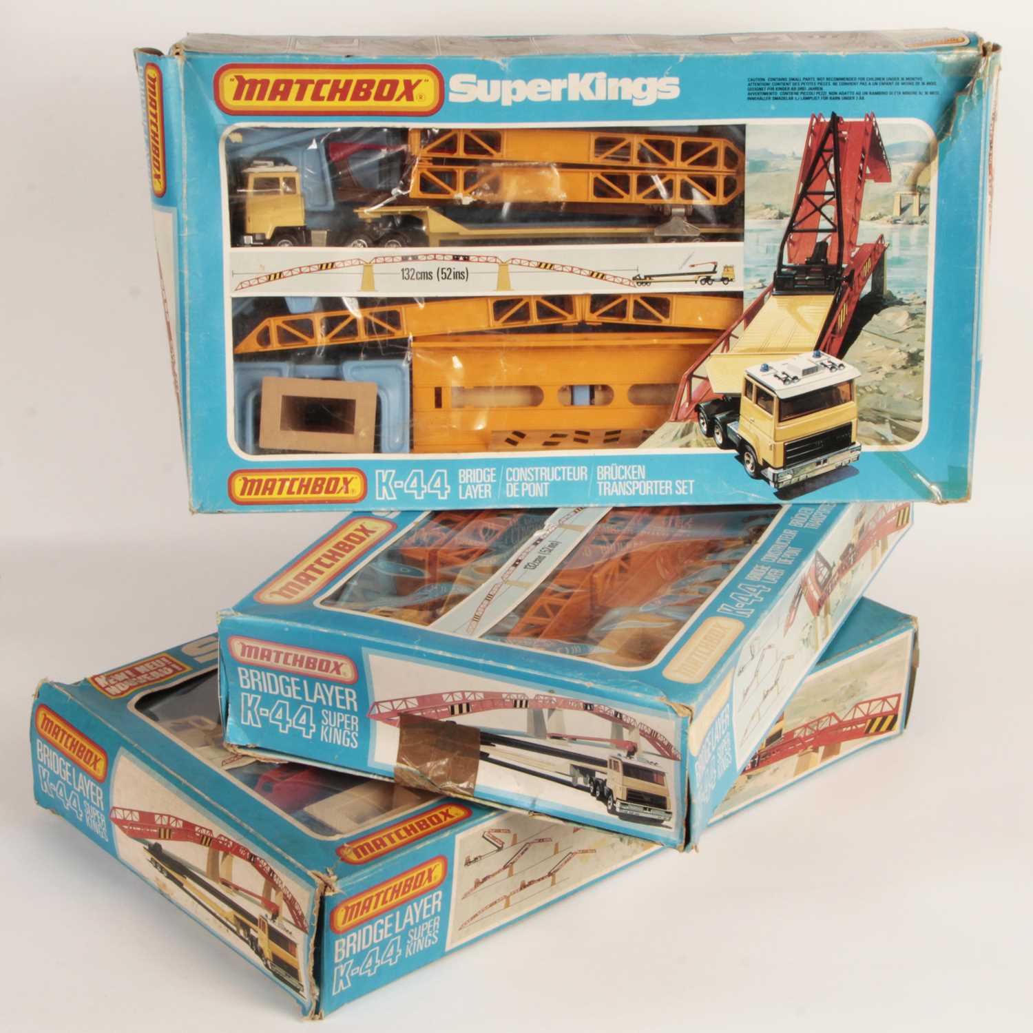 Lot 586 - Matchbox Super Kings 3x K-44 Berliet V8 3300