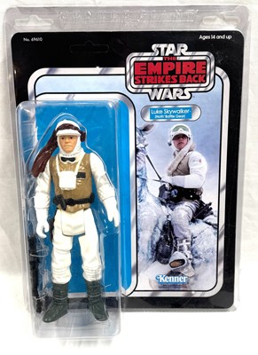 Lot 12 - Gentle Giant Star Wars Kenner Jumbo 12" Luke Skywalker Hoth Battle Gear figure MISP
