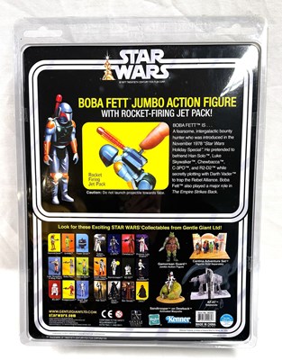 Lot 16 - Gentle Giant Star Wars Kenner Jumbo 12" Boba Fett figure MISP