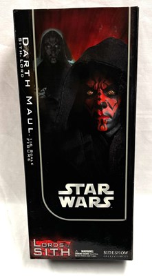 Lot 18 - Sideshow Collectibles Star Wars Darth Maul Sith Lord 1:6th scale figure MISP