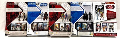 Lot 19 - Hasbro Star Wars 3 3/4" figure Comic Packs x 5 MISP