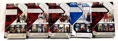 Lot 20 - Hasbro Star Wars 3 3/4" figure Comic Packs x 5 MISP