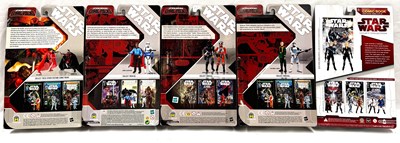 Lot 24 - Hasbro Star Wars 3 3/4" figure Comic Packs x 5 MISP