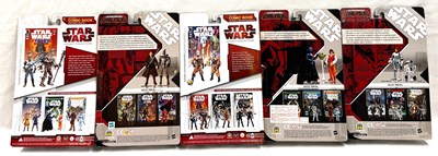 Lot 26 - Hasbro Star Wars 3 3/4" figure Comic Packs x 5 MISP