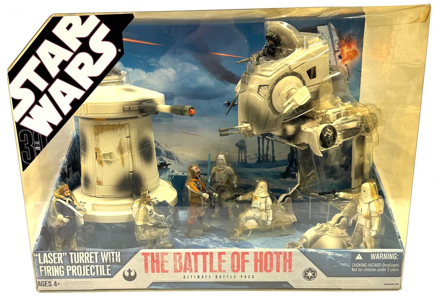 Lot 27 - Hasbro Star Wars The Battle of Hoth Ultimate Battle Pack 3 3/4" figure set MISP