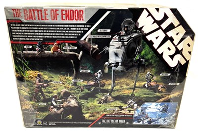 Lot 28 - Hasbro Star Wars The Battle of Endor Ultimate Battle Pack 3 3/4" figure set MISP