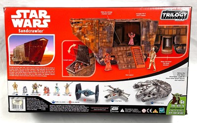 Lot 29 - Hasbro Star Wars Original Trilogy Collection Sandcrawler 3 3/4" figure & vehicle set MISB