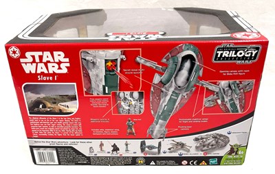 Lot 30 - Hasbro Star Wars Original Trilogy Collection Slave 1 3 3/4" figure & vehicle set MISB