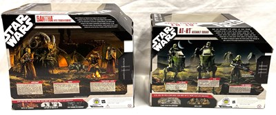 Lot 33 - Hasbro Star Wars 30th Anniversary Battle Packs 3 3/4" figure sets x 2 MISP