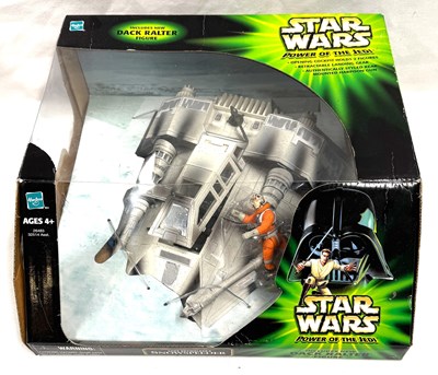 Lot 34 - Hasbro Star Wars Power of the Jedi 3 3/4" vehicle & figure sets x 2 MISB