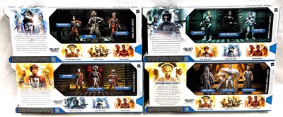 Lot 43 - Hasbro Star Wars Evolutions 3 3/4" figure sets x 4 MISP