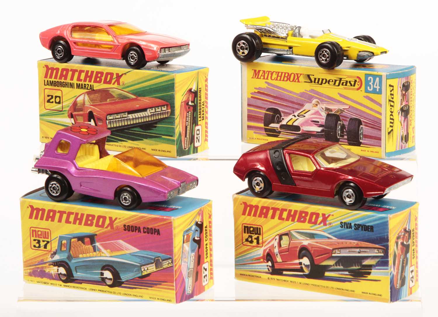 Lot 109 - Matchbox Superfast Group of Harder to Find Early to Mid 1970's Issue Cars