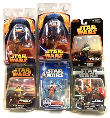Lot 87 - Hasbro Star Wars modern Exclusive 3 3/4" figures x 6 MISP