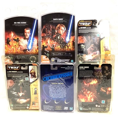 Lot 87 - Hasbro Star Wars modern Exclusive 3 3/4" figures x 6 MISP