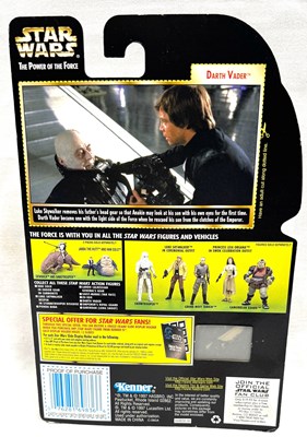 Lot 92 - Hasbro Star Wars Freeze Frame Darth Vader Removable Helmet Autographed 3 3/4" figure MISP