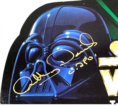 Lot 93 - Hasbro Star Wars Flashback C-3PO Autographed 3 3/4" figure MISP