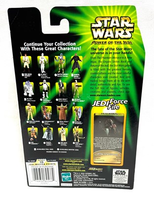 Lot 96 - Hasbro Star Wars Power of the Jedi Plo Koon Autographed 3 3/4" figure MISP