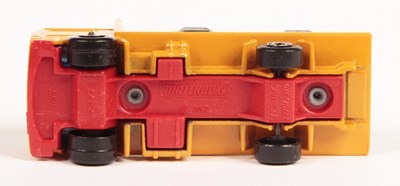 Lot 135 - Matchbox Superfast 26e Volvo Cable Truck - RARE FACTORY WHEEL ERROR