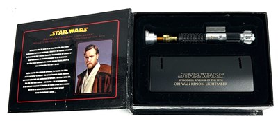 Lot 141 - Master Replicas Star Wars :45 scaled replica Lightsabers x 2 MIB