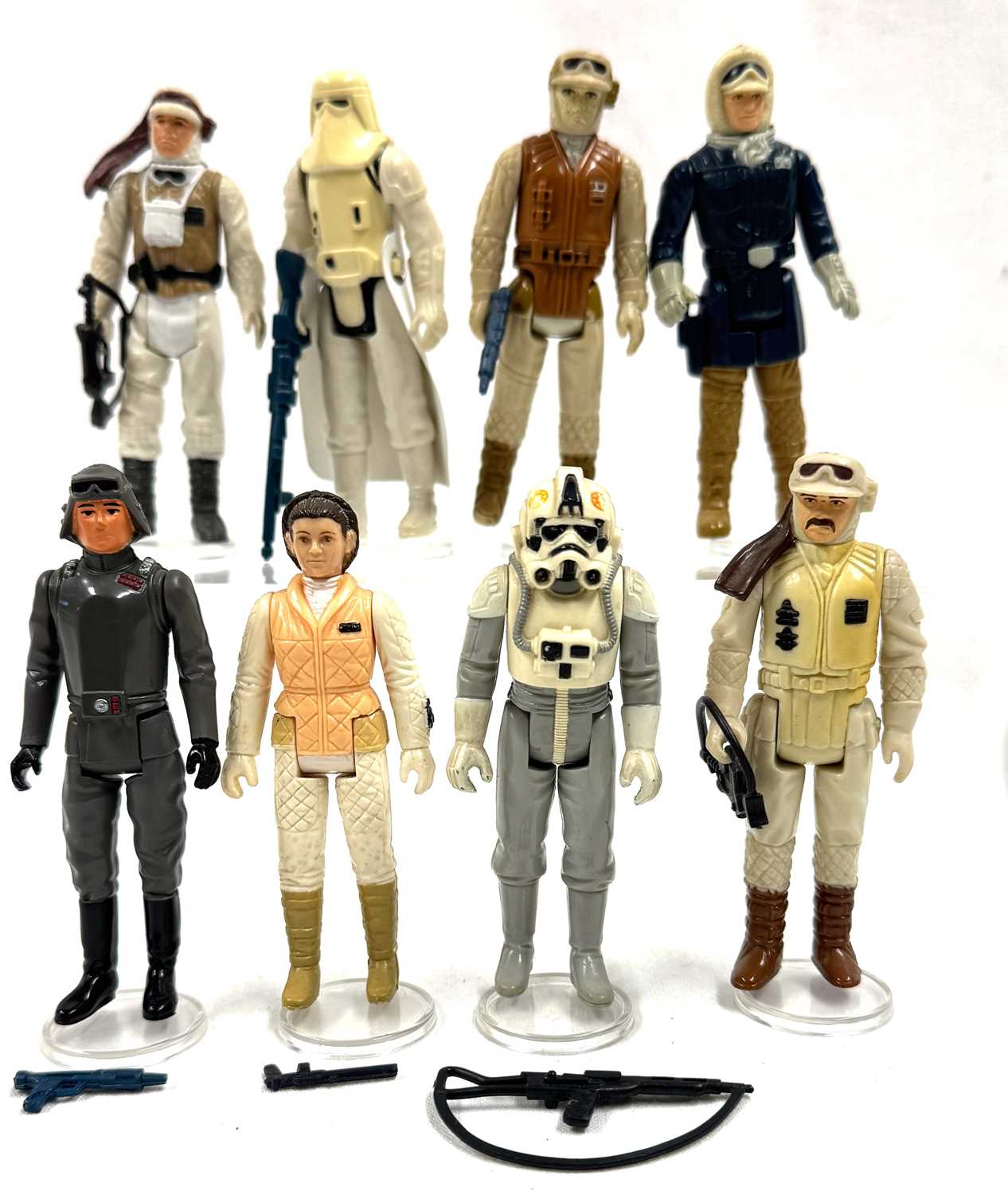 Lot 149 - Kenner Star Wars vintage The Empire Strikes Back 3 3/4" figures x 8